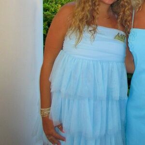 Beginning Boutique Sky Blue Garment